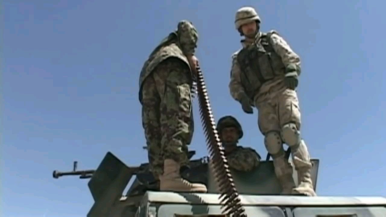DShK 1938 12.7mm 重型机枪实弹射击